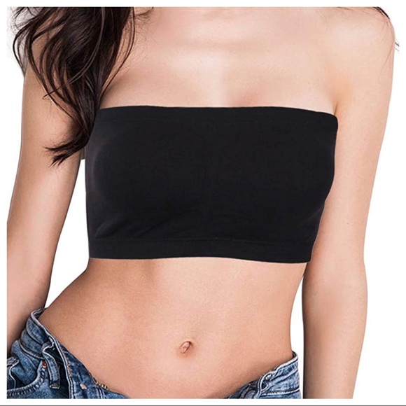 Set of 2 black and a white bandeau top - Picture 2 of 3